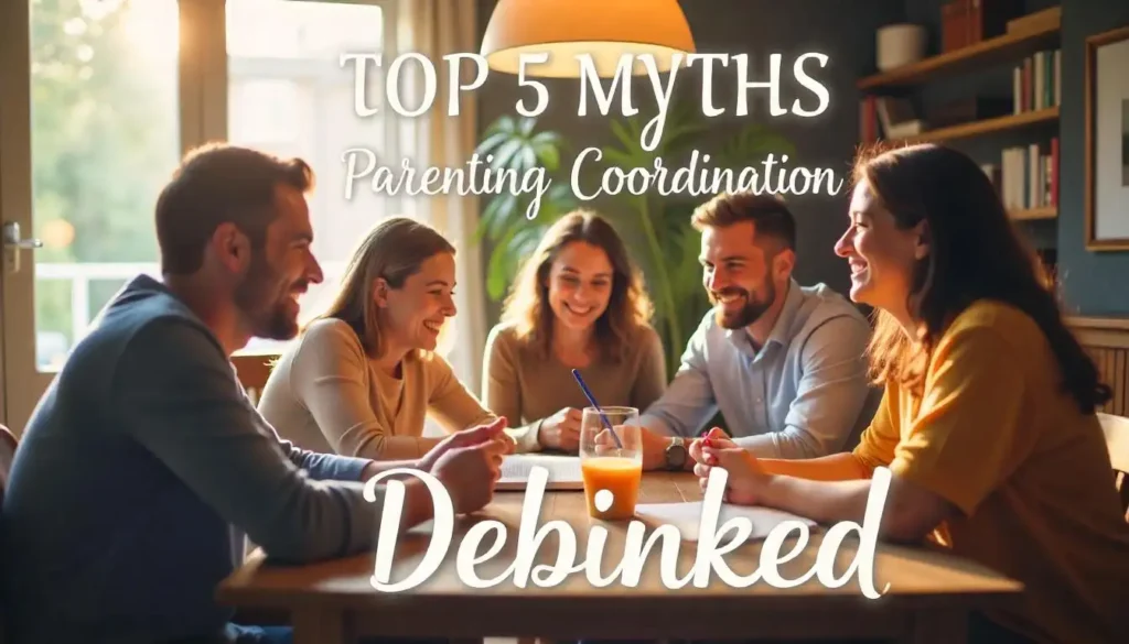 Myth 3 Parenting Coordination Is Just Another Form of Mediation